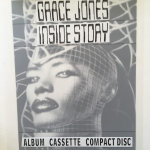 Grace Jones The Original Master Artwork for INSIDE STORY AD