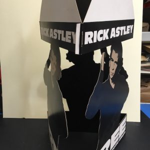 Rick Astley 3D 3 Sided In Store Mobile For The Album Free