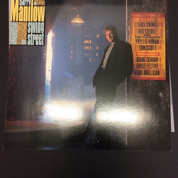 Barry Manilow, Original Production Album Artwork For Swing Street Cover