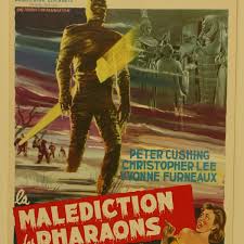 Le Malediction des Pharaons ( The Mummy ) French Film Poster (1959)