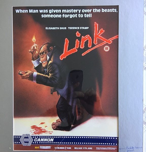 LINK The Original Master Promotional Artwork for the Film Terence stamp Elisabeth Shue