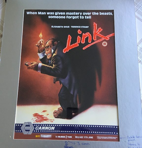 LINK The Original Master Promotional Artwork for the Film Terence stamp Elisabeth Shue
