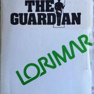 The Guardian Film Martin Sheen Original Lorimar Press Pack