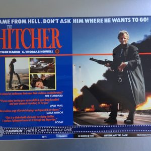 Rutger Hauer The Hitcher The Original Rare Production Artwork