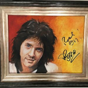 David Essex signed oil portrait2
