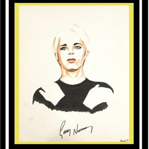 Gary Numan Original signed portrait from 1999