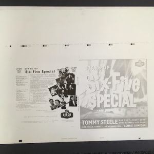 Stars of the Six Five Special Printing Plate